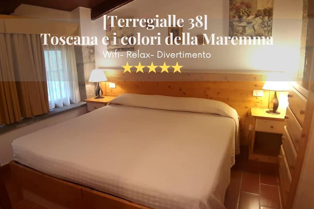 38-Volpini House In Amiata - Val D'Orcia, Saturnia, Feste&Sagre 카스텔 델 피아노 외부 사진