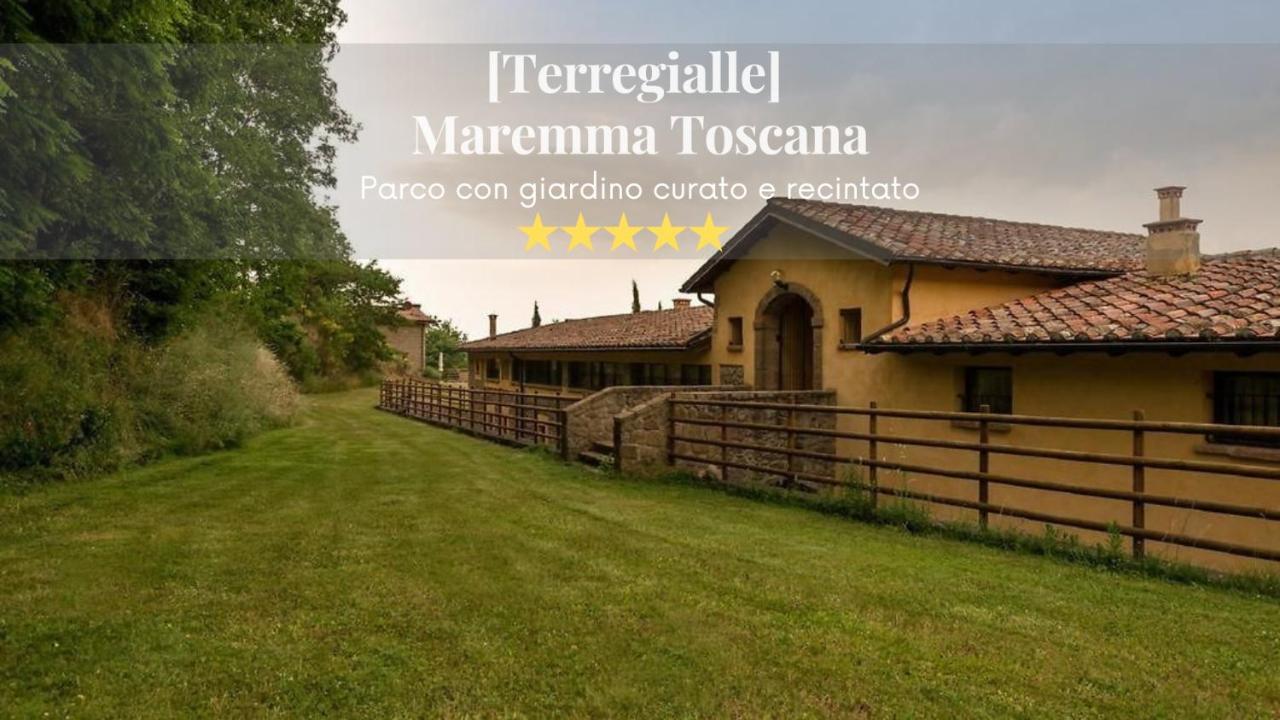 38-Volpini House In Amiata - Val D'Orcia, Saturnia, Feste&Sagre 카스텔 델 피아노 외부 사진