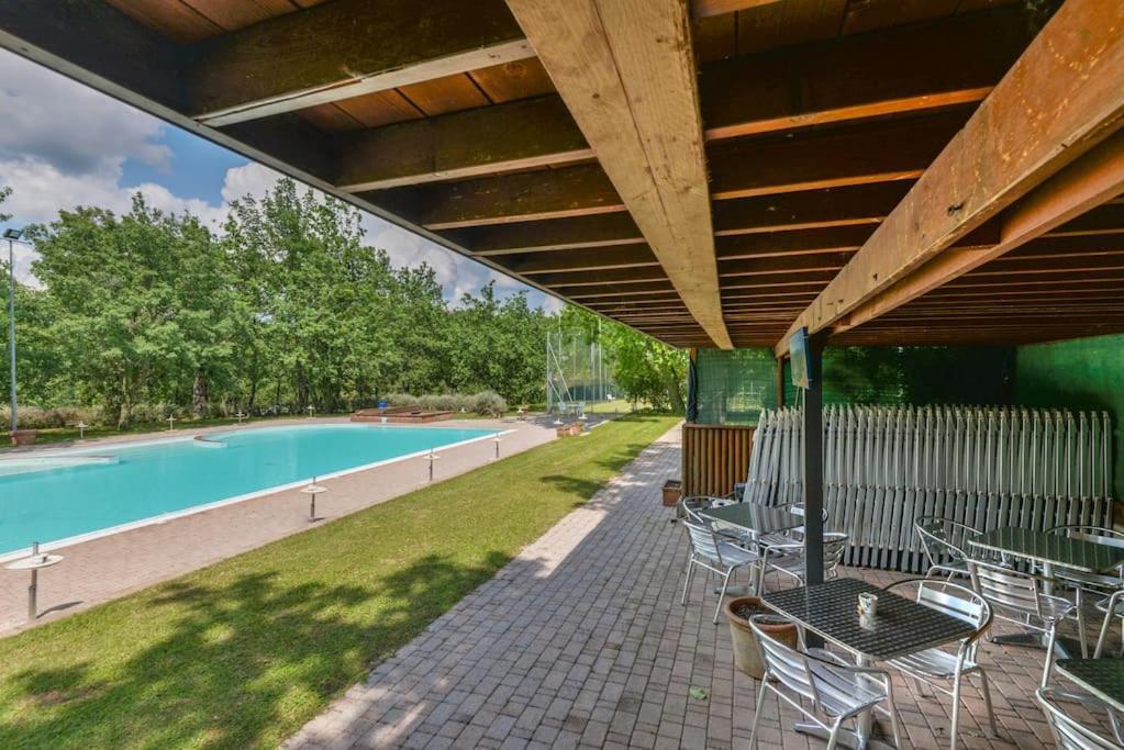 38-Volpini House In Amiata - Val D'Orcia, Saturnia, Feste&Sagre 카스텔 델 피아노 외부 사진
