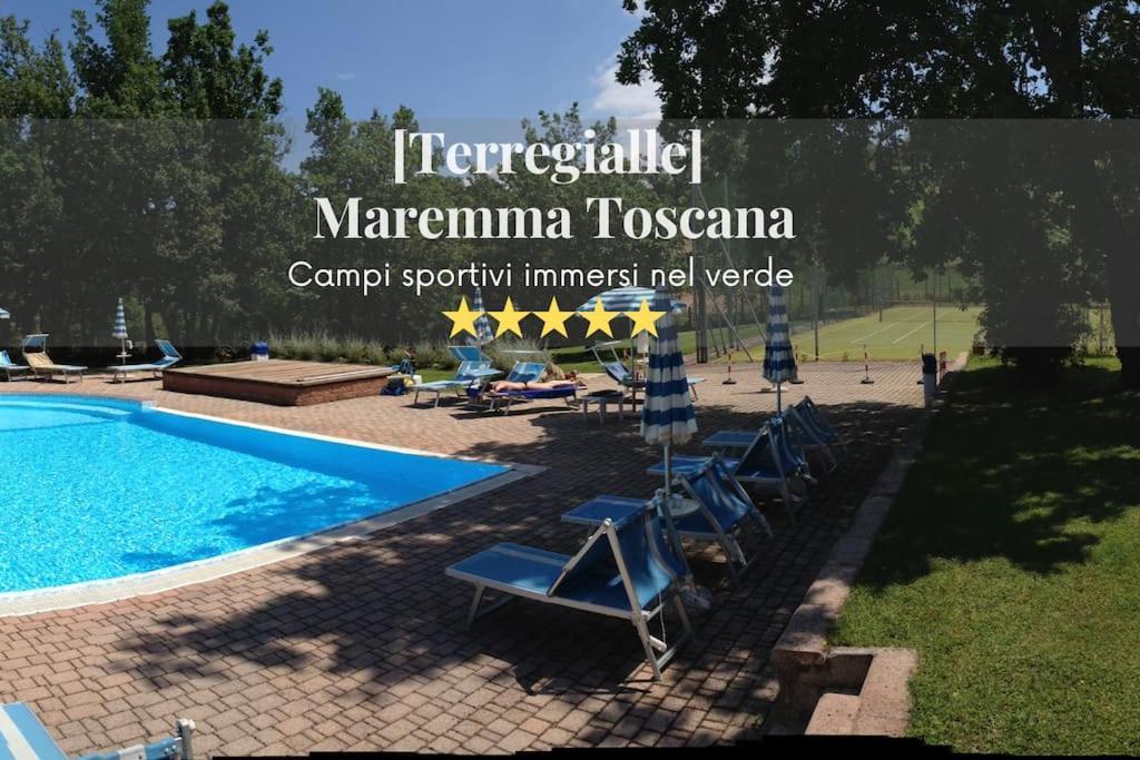 38-Volpini House In Amiata - Val D'Orcia, Saturnia, Feste&Sagre 카스텔 델 피아노 외부 사진